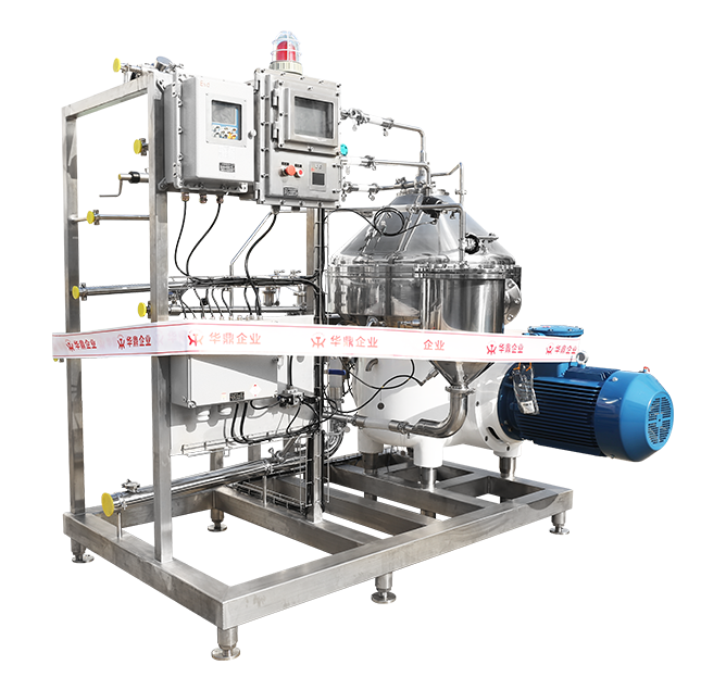 Schijfcentrifuge voor de chemische industrie