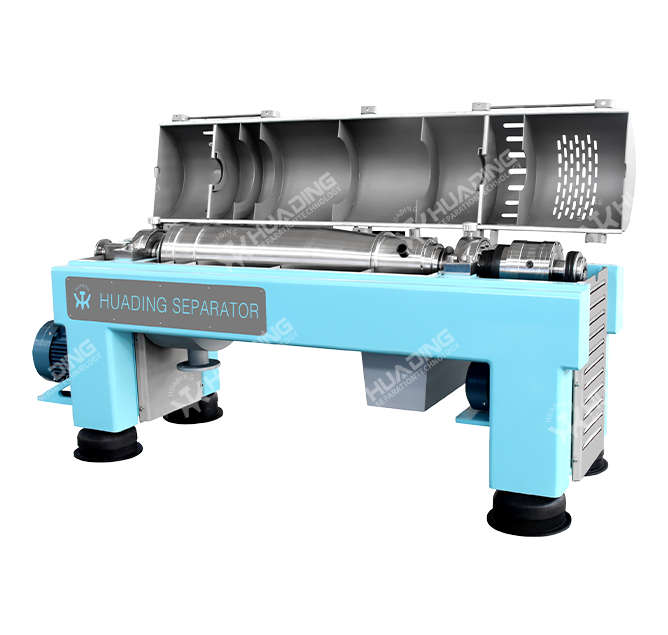 Voedseltoepassingsdagboek Decanter Centrifuge